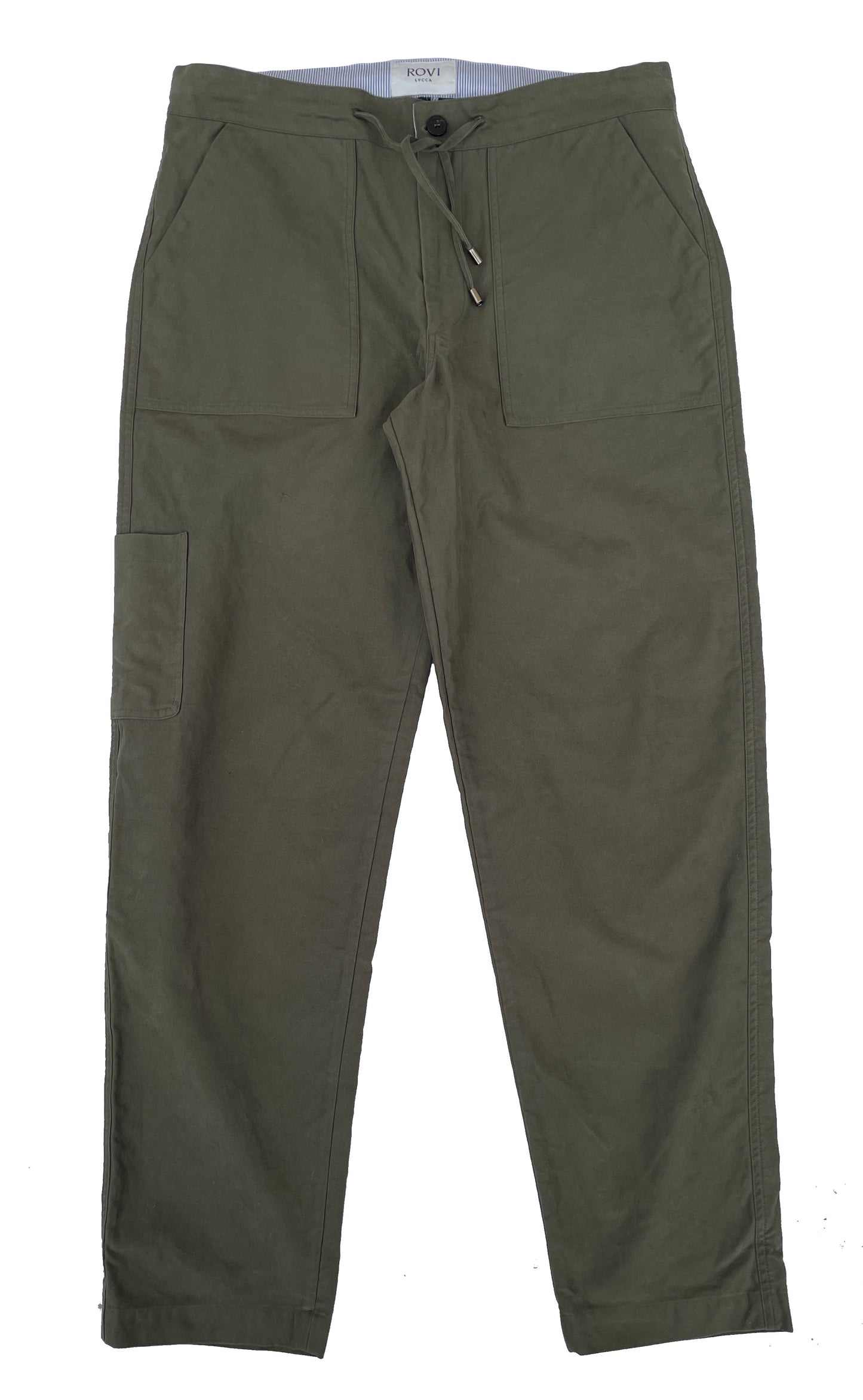 Garden Pants in 100% Cotton Twill in Lovat