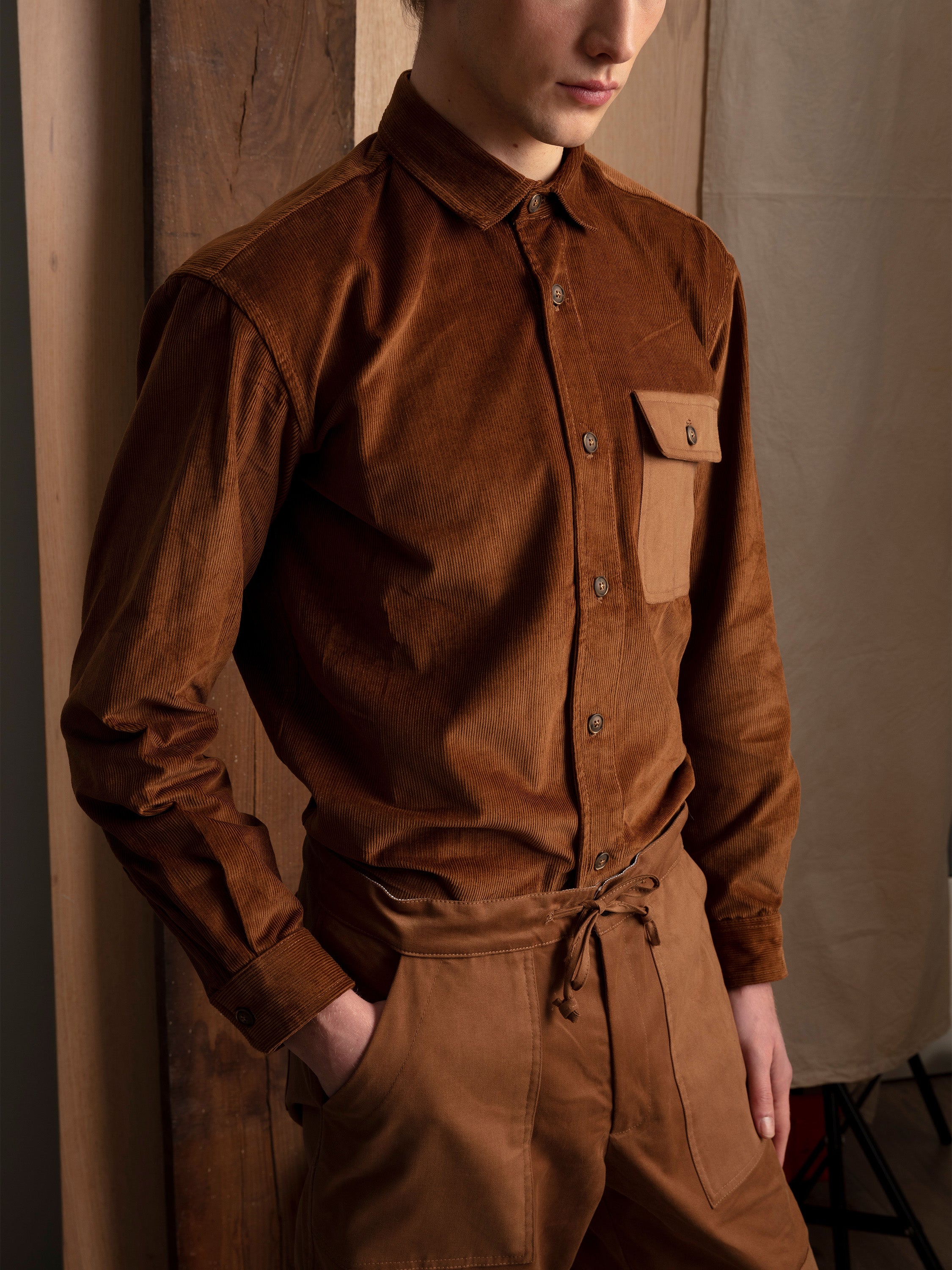Garden Shirt in Corduroy