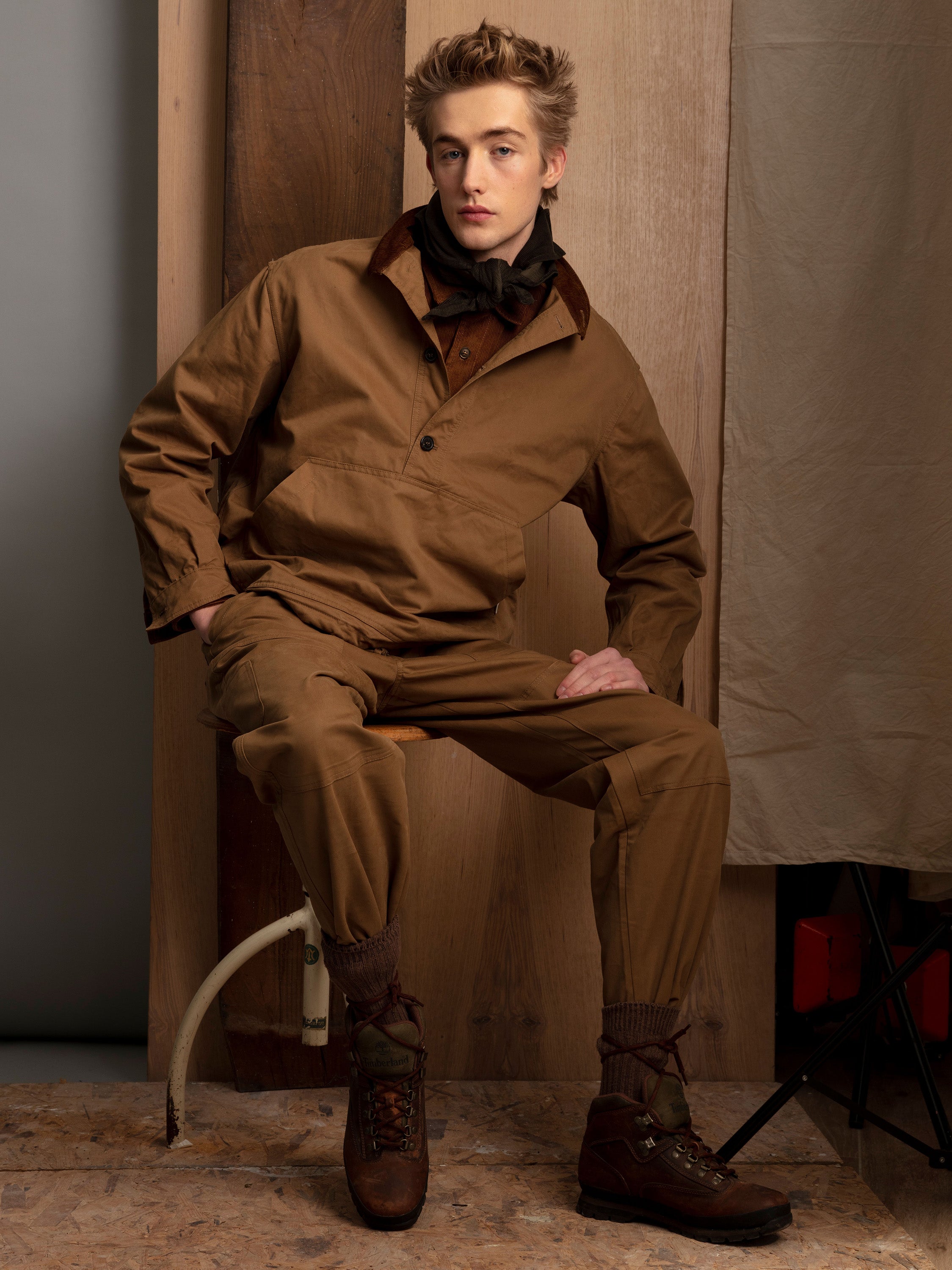 Anorak in Cotton Twill