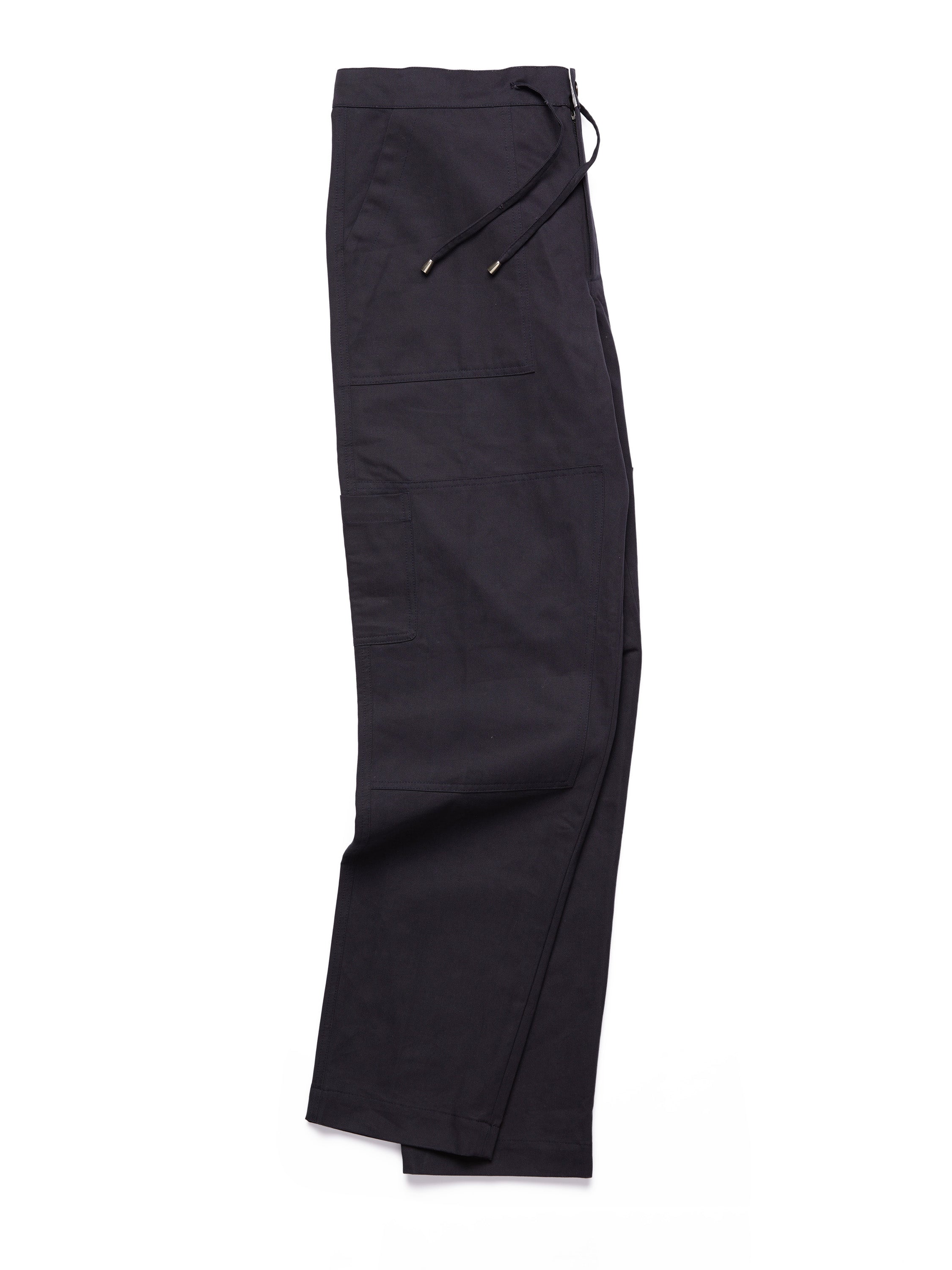 Utility Pants in Navy Cotton Twill