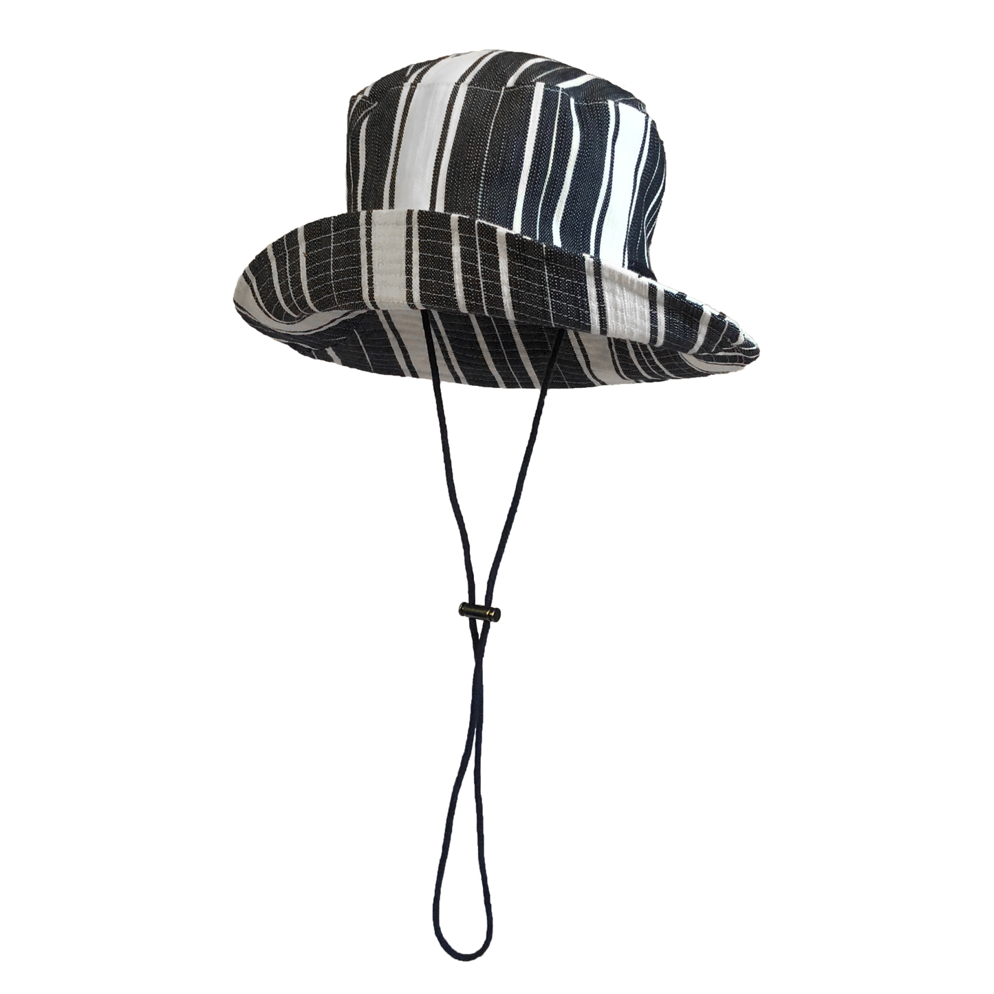 Garden Hat in Navy & Off-White Stripe